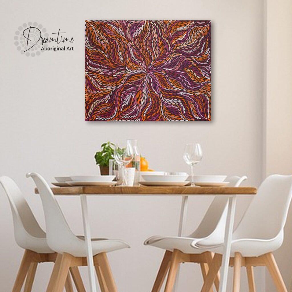 Bush Yam, Medicine Leaf - Dreamtime Aboriginal Art